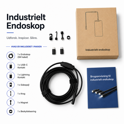 ProScope – Professionelt inspektionskamera med endoskop